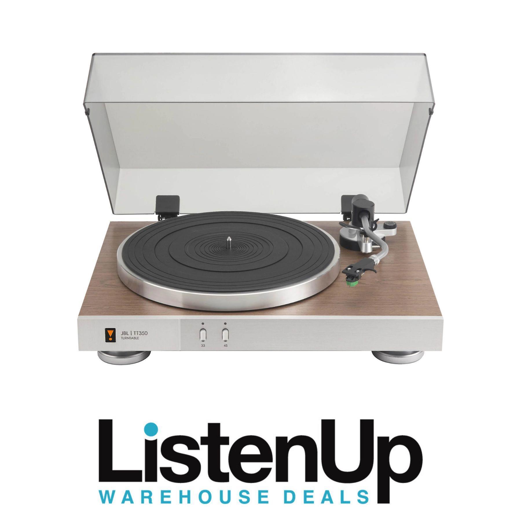 JBL TT350 Classic - Direct-Drive Turntable with Audio-T...