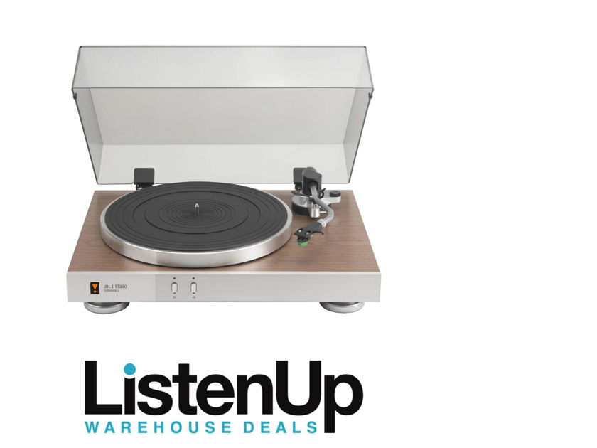 JBL TT350 Classic - Direct-Drive Turntable with Audio-Technica VM95E Cartridge