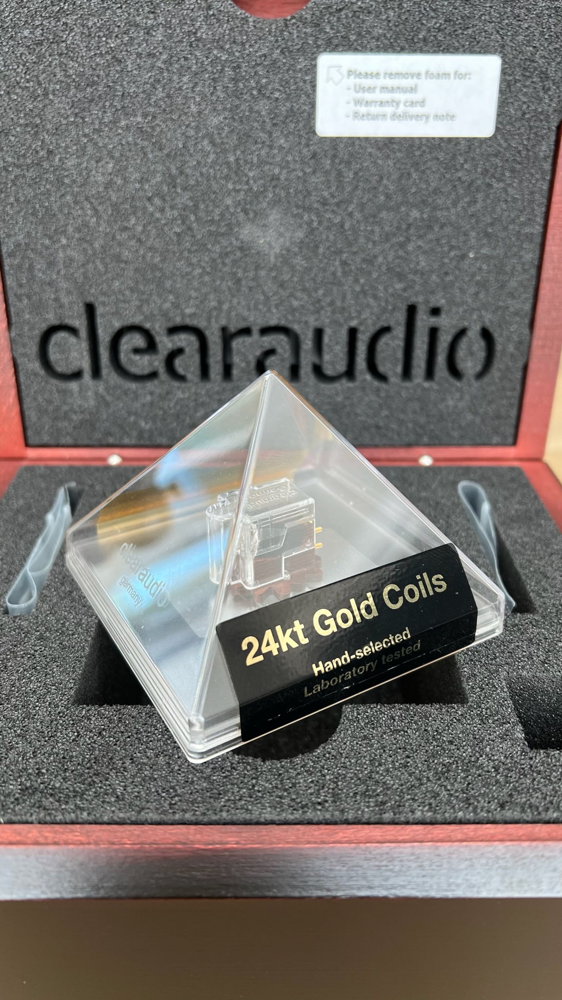 Clearaudio Jubilee Panzerholz V2.1 MC Cartridge - FREE ... 3