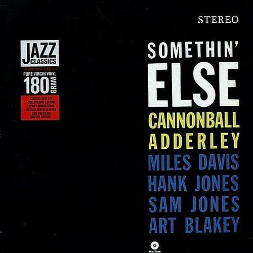 Cannonball Adderley Something Else w/ Miles Davis Art B...
