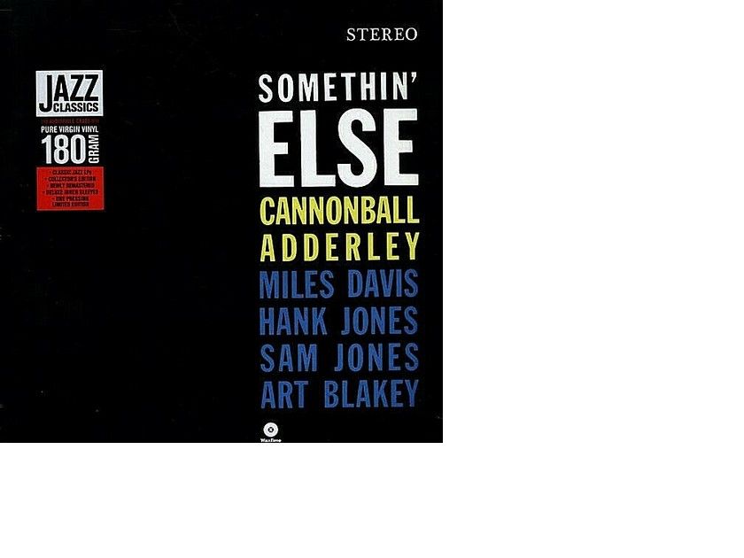 Cannonball Adderley Something Else w/ Miles Davis Art Blakey 180g Audiophile LP