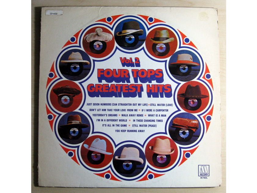Four Tops - Four Tops Greatest Hits Vol. 2 - 1971 Promo Motown M 740L DJ