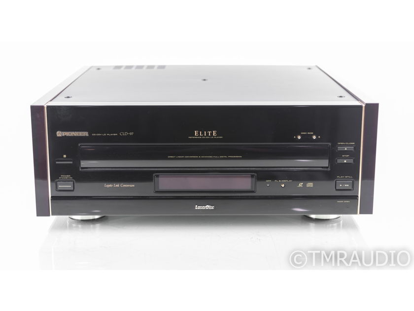 Pioneer Elite CLD-97 LaserDisc / CD Player; CLD97; Remote (20374)