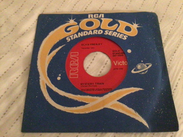 Elvis Presley RCA Gold Standard 45 NM Heartbreak Hotel/...