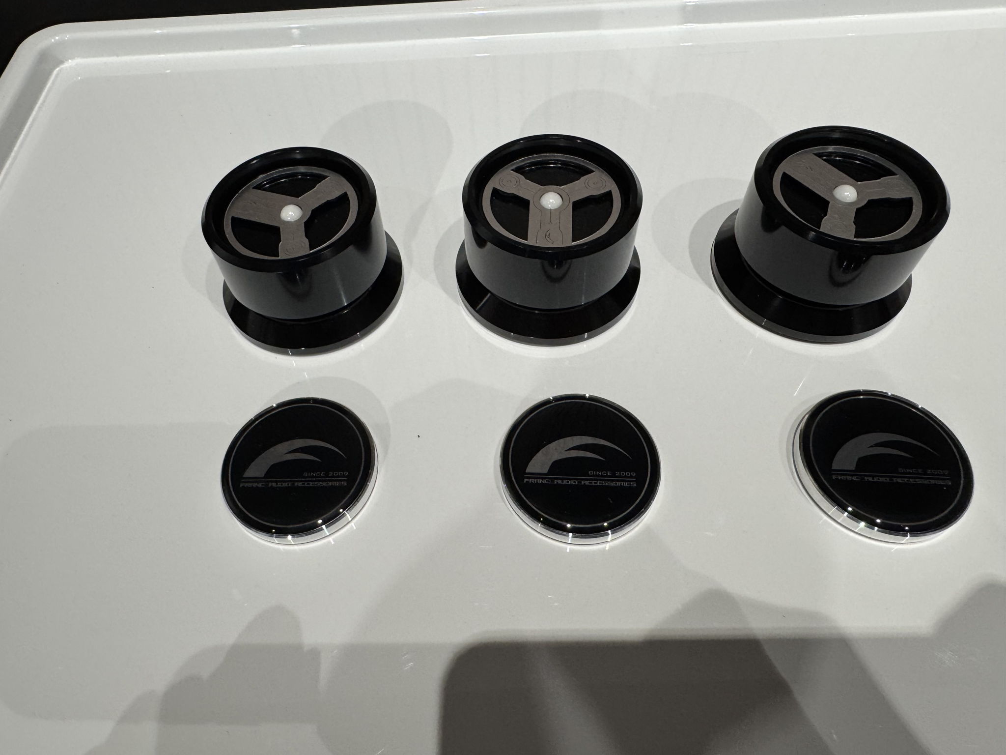 Franc Audio Accessories Ceramic Disc Classic Set of 3 3