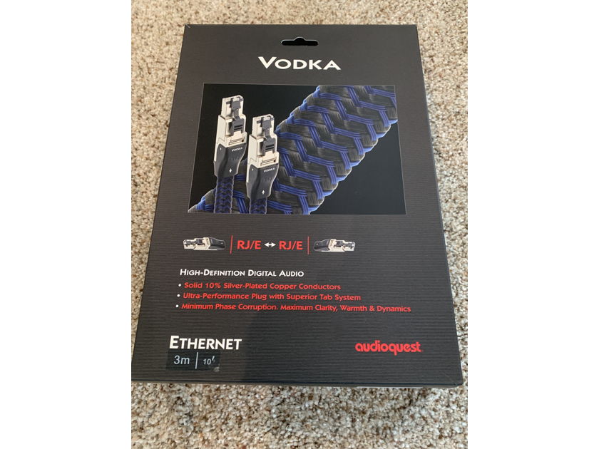 AudioQuest Vodka 3 Meter Ethernet Cable