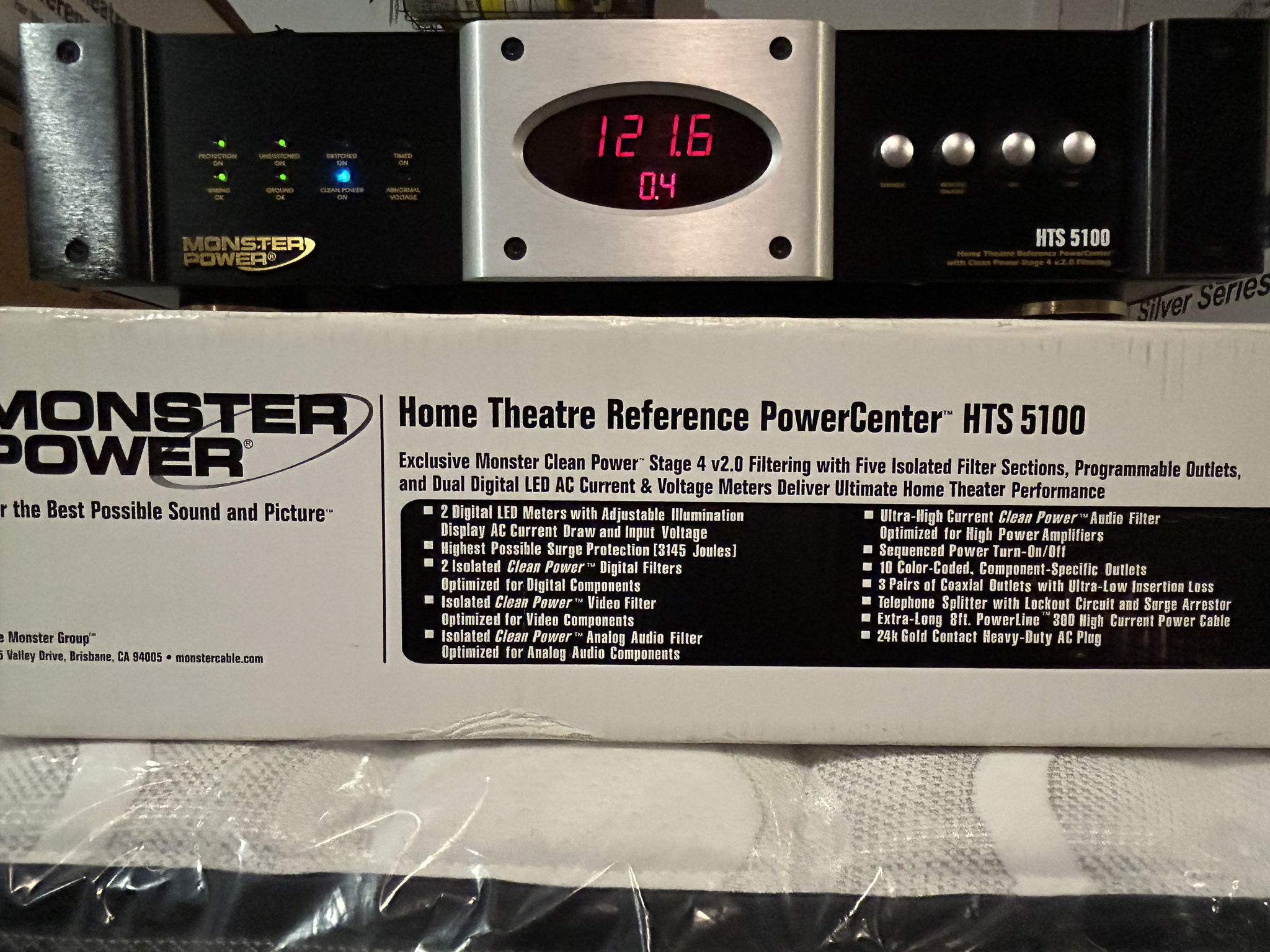 Monster Power HTS 5100 Power Center 5