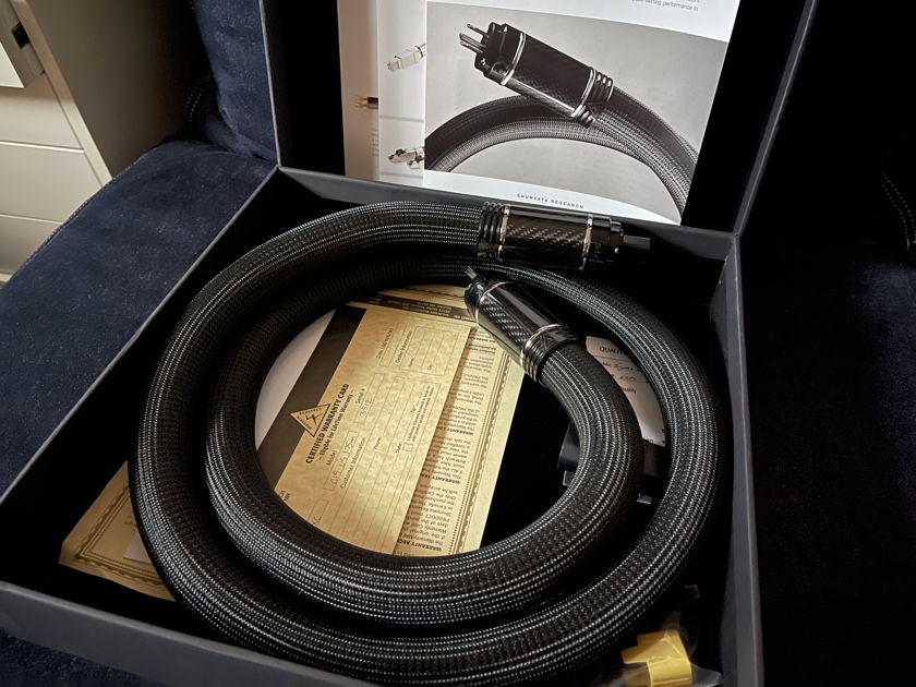 Shunyata  Sigma XC V2 - Retail $3250 New Condition - Amazing Power Cable - No Fee/Free Shipping!