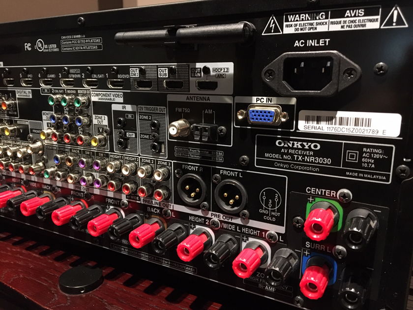 Onkyo TX-NR3030 Flagship 11.2 channel A/V For Sale Onkyo TX-NR3030 Flagship 11.2 channel A/V For Sale