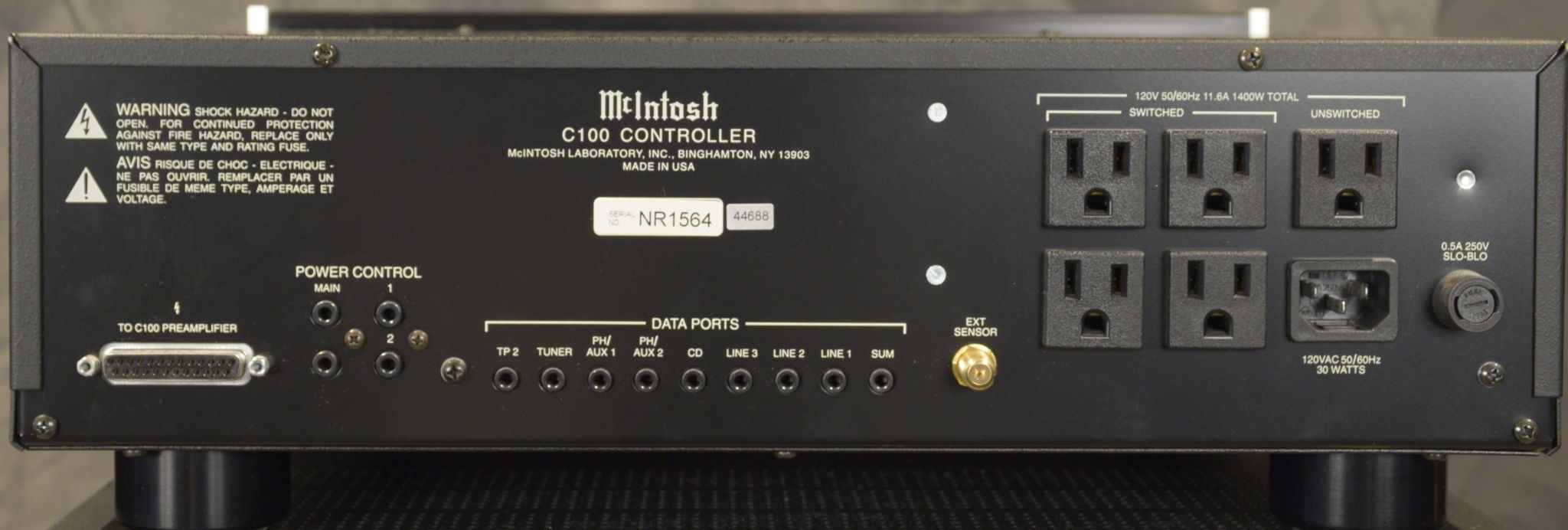 McIntosh C100 Preamplifier and Controller w/ Box/packin... 7