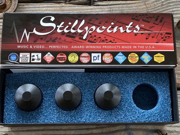 Stillpoints LLC Ultra SS Feet - Black - Three Pieces