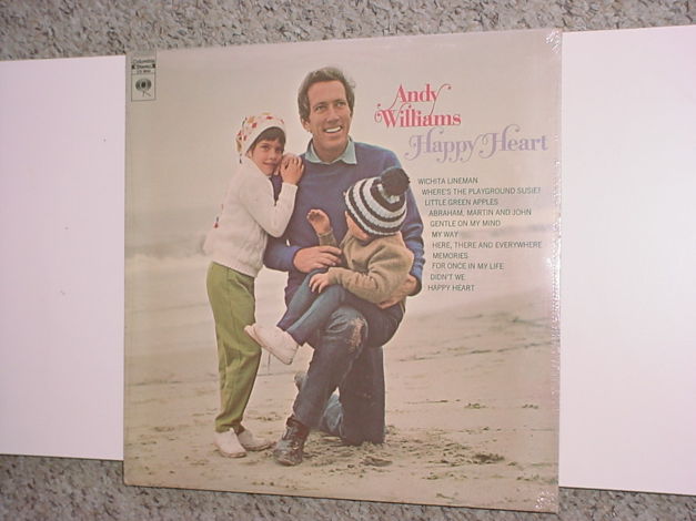 Sealed lp record Andy Williams  happy heart