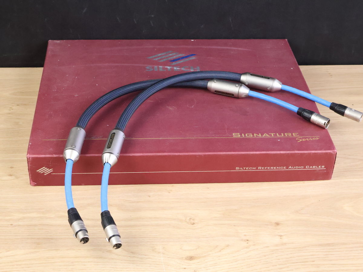 Siltech Compass Lake G5 Signature highend audio interco...