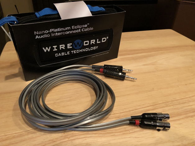 Wireworld Nano-Platinum Eclipse (Audeze/Pono Style) 2.5m