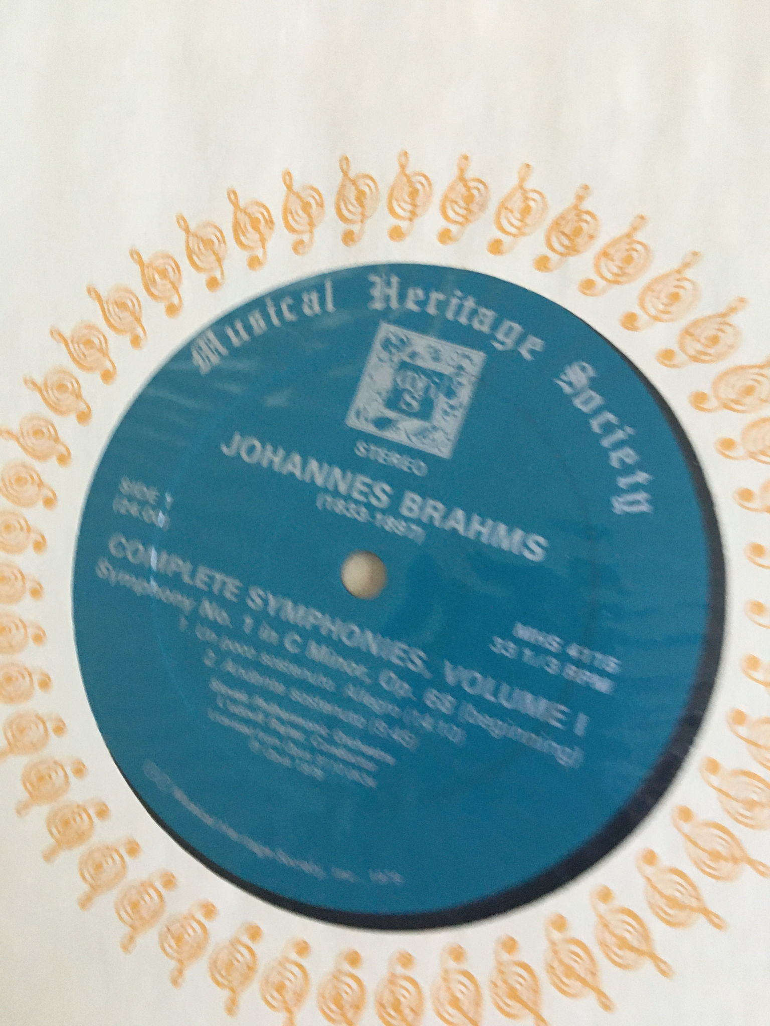 MHS Musical Heritage Society Johannes Brahms  Complete ... 11