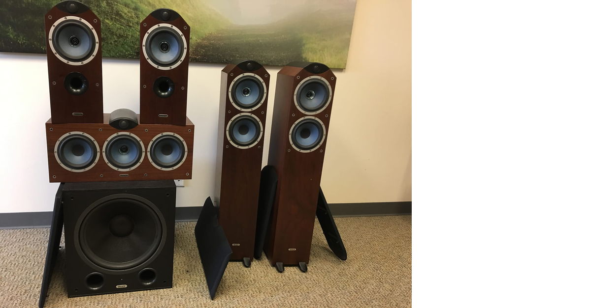 Tannoy Eyris DC3/DC1/DCC/PS350B Walnut For Sale | Audiogon