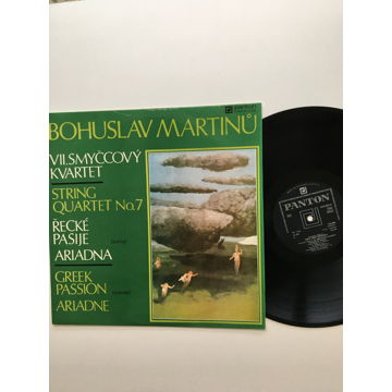 Bohuslav Martinu Lp Record Czechoslovakia 1980 VII Smyc...