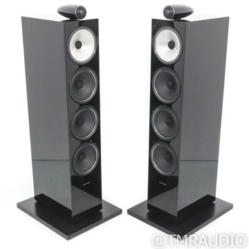 B&W 702 S2 Floorstanding Speakers; Gloss Black Pair (56...