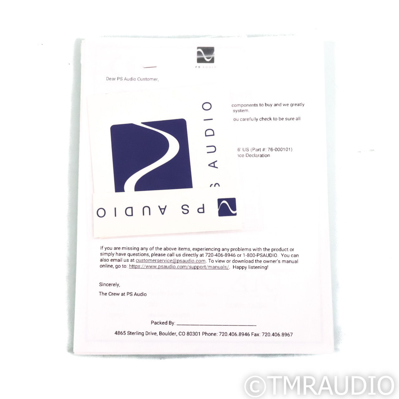 PS Audio Stellar S300 Stereo Power Amplifier (74393) 8