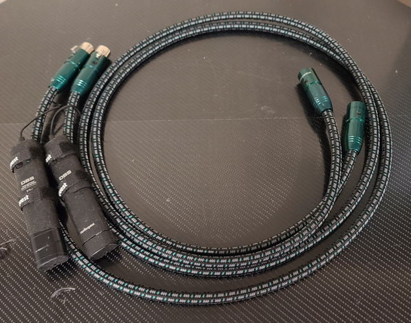 Audioquest Columbia Interconnect Cables. XLR. 1.5 Meter.