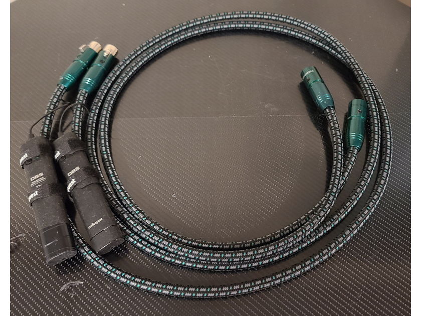 Audioquest Columbia Interconnect Cables. XLR. 1.5 Meter.