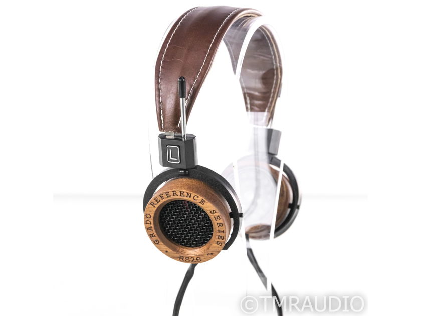 Grado RS2e Reference Series Open Back Headphones; Brown Leather (Missing Earpads) (20467)