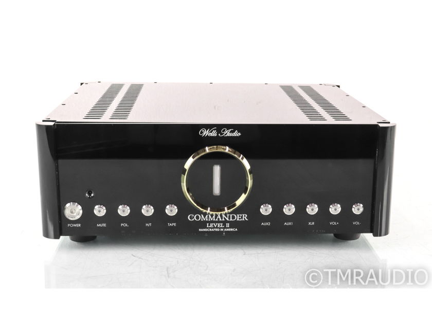 Wells Audio Commander Level II Stereo Tube Hybrid Preamplifier (34691)