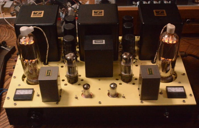OTOMON LAB 805 SE tube amplifier with all special order...