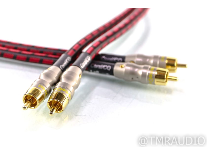 AudioQuest Coral/CQ RCA Cables; 1m Pair (27554)