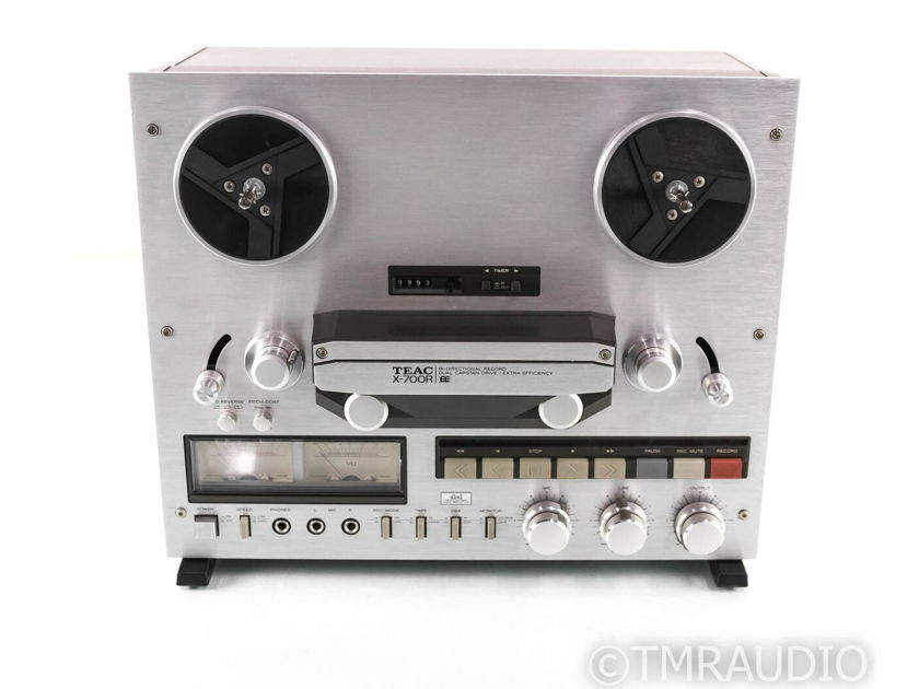 Teac X-700R Vintage Reel To Reel Tape Player; 2 Channel 1/4 Track; Serviced (26256)