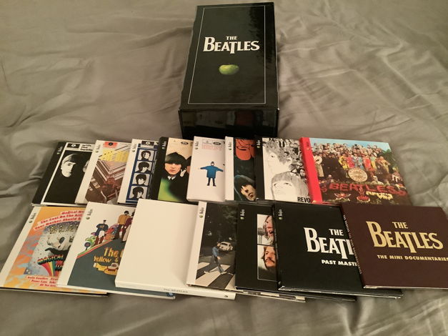 The Beatles 16 CD’s & 1 DVD Stereo Box Set 2009 Apple T...