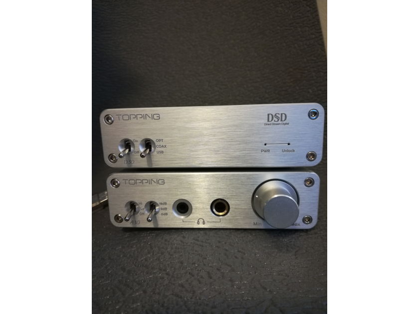 Topping A30 / D30 Headphone Amp / DAC Stack & upgrades