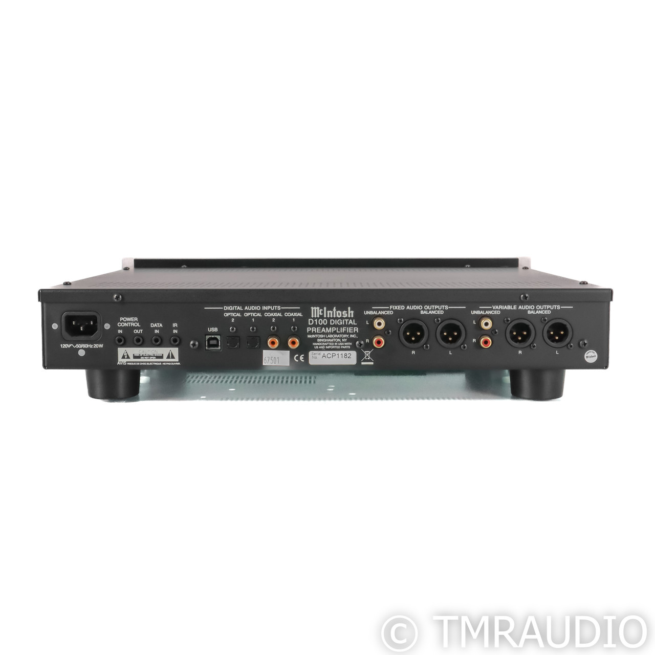 McIntosh D100 DAC; D/A Converter (67501) 5