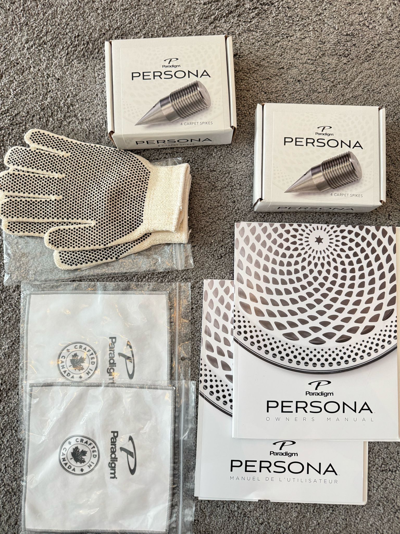 Paradigm Persona 7F speakers in black gloss 6