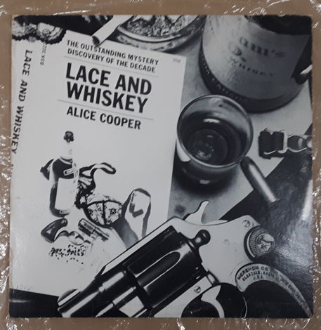 Alice Cooper - Lace And Whiskey NM- VINYL LP 1977 Warne...