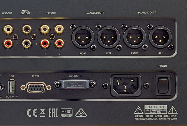 Rotel MICHI P5 S1 Preamplifier (Demo Model) 6