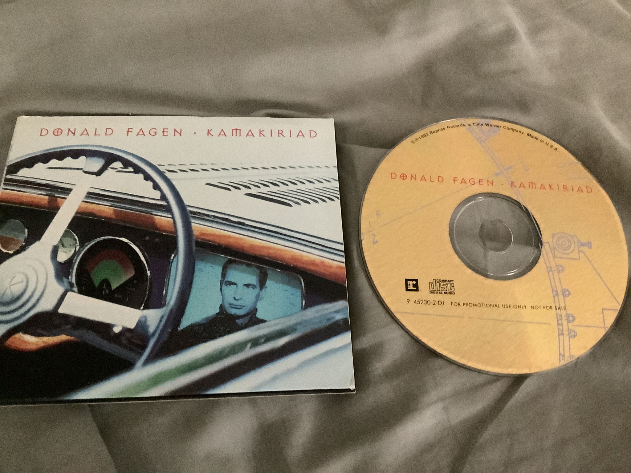 Donald Fagen 24K Gold Promo CD Kamakiriad