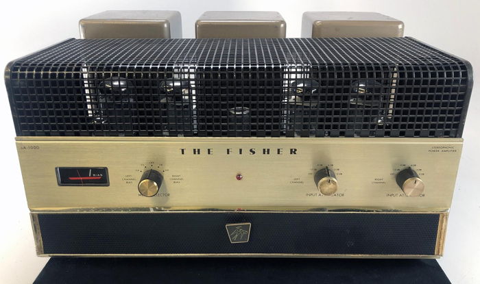 Fisher SA-1000 Legendary Tube Amplifier - All Original