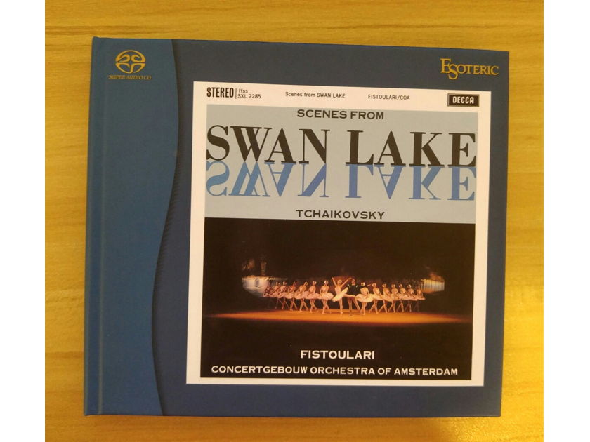 Very rare Esoteric SACDs-Swan Lake,Brahms violin ctor,Beethoven overtures.