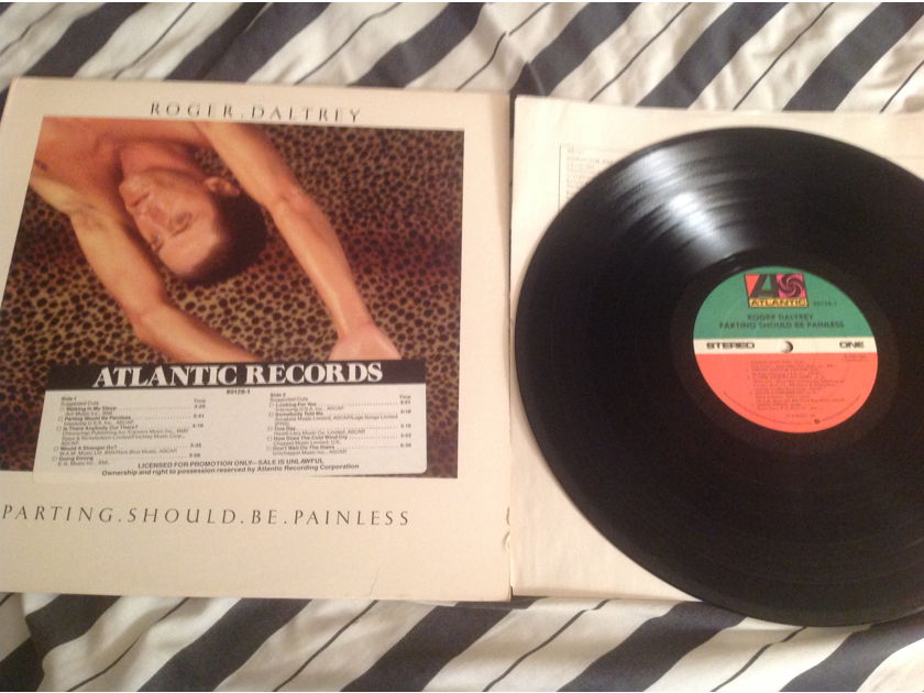 Roger Daltrey  Parting Should Be Painless Atlantic Records Promo With DJ Timing Strip