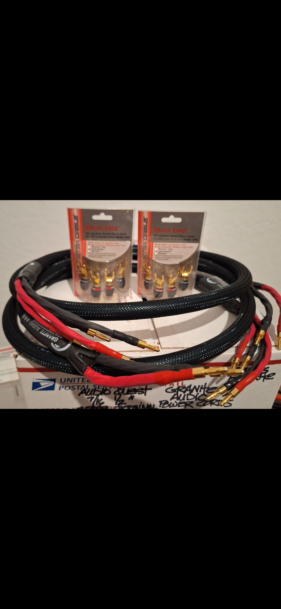 Granite Audio BIWIRE SPEAKER CABLES $479 Don Hoglund's ... 5