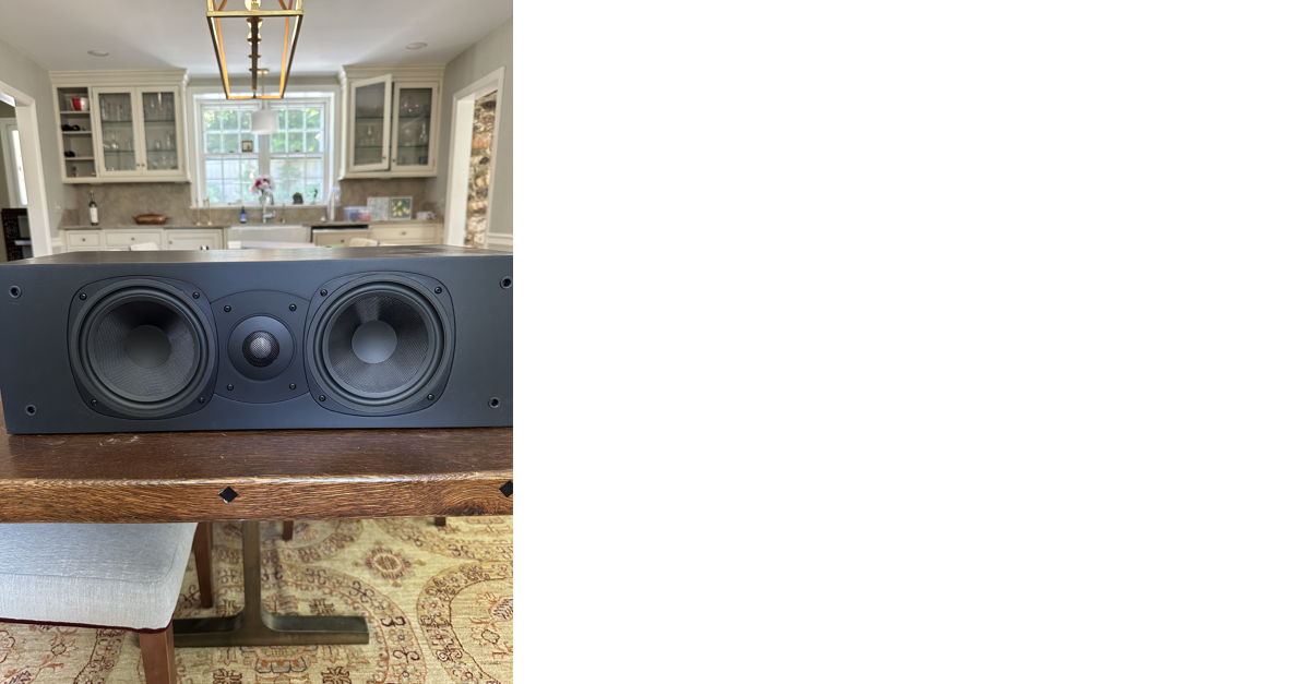 Sonance center channel outlet