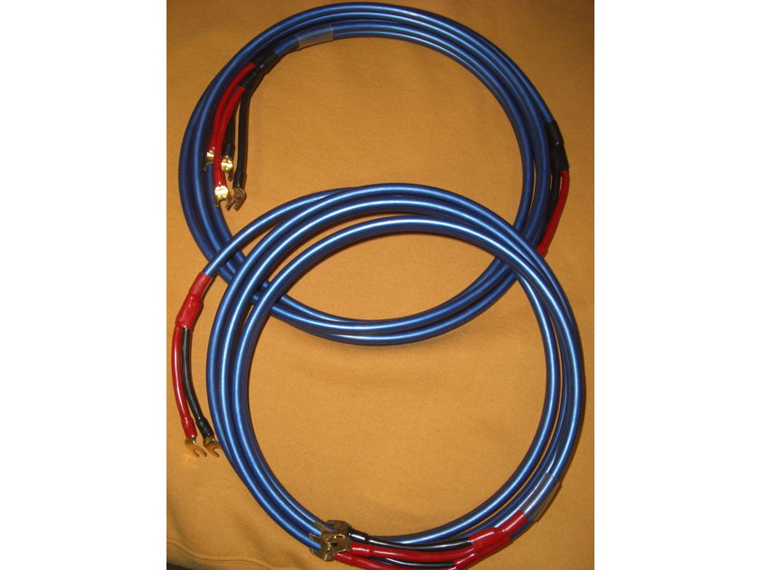 Wireworld Oasis 3 Biwire Speaker Cables *3 Meter Pair* W/Spades
