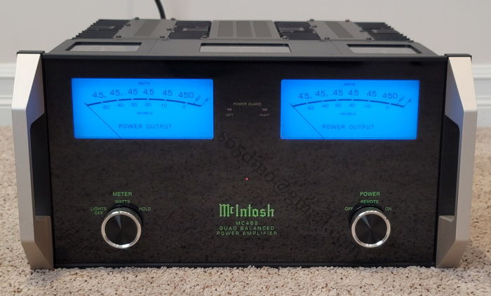 McIntosh MC462 MC-462 2-Channel Solid State Amp AWESOME...