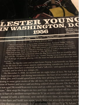 Lester Young - in Washington, D.C. 1956  Lester Young -...
