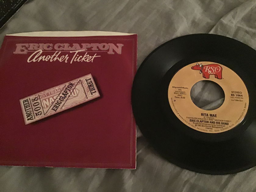Eric Clapton  Another Ticket 45 With Picture Sleeve