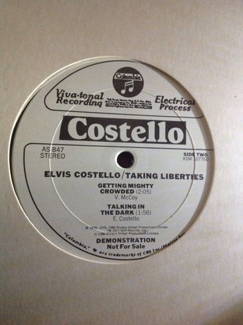 Elvis Costello  - Taking Liberties Columbia Records Pro...