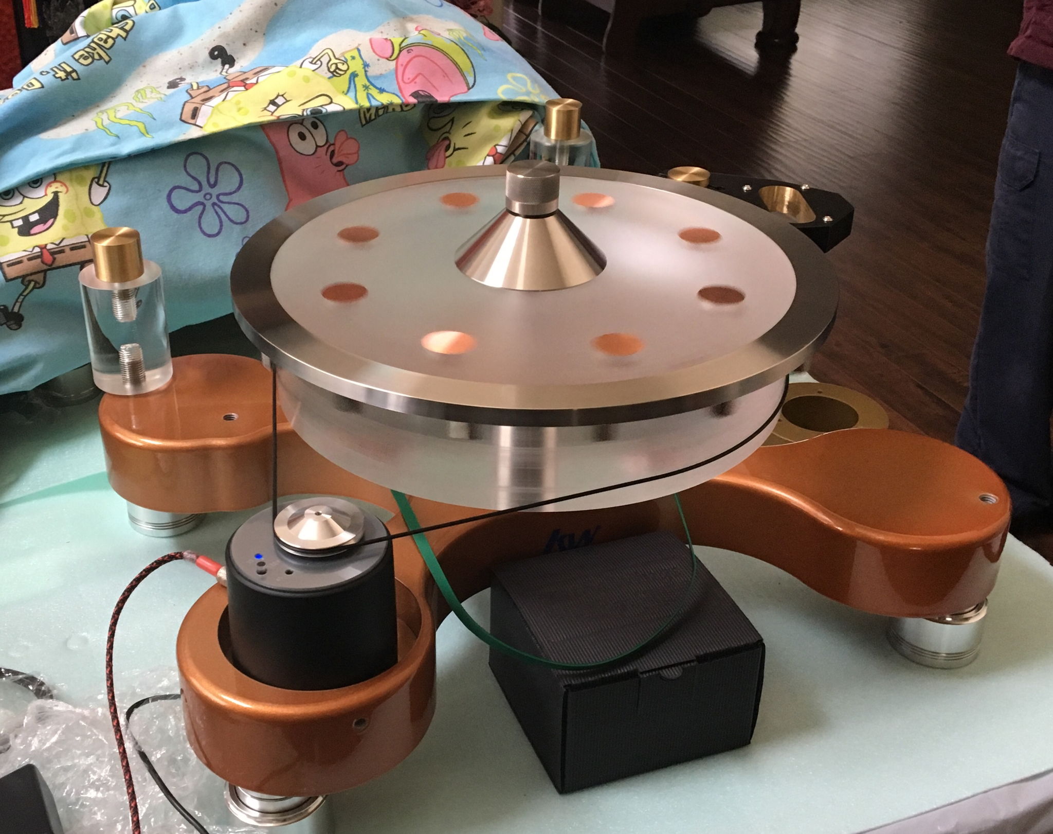 Wayne's Audio SS-2 Turntable Outer Ring for VPI Clearau... 6