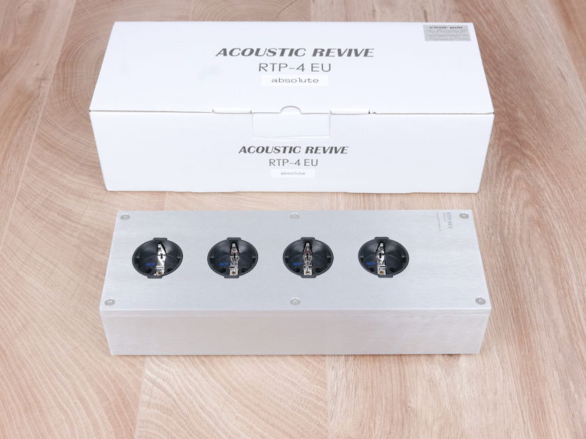 Acoustic Revive RTP-4EU Absolute highend audio AC power distributor NEW
