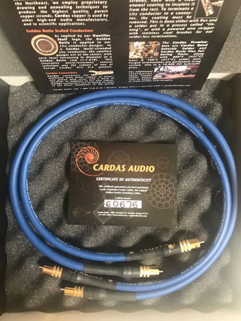 Cardas Audio Clear Interconnect cables 1-meter pair Mint